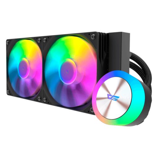 Alternative view of Water Cooler Para Procesador darkFlash DG240 - Negro