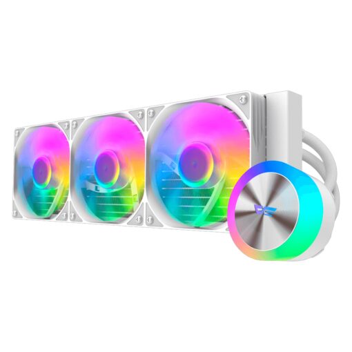 Alternative view of Water Cooler Cpu Darkflash Dg360 White