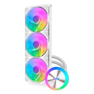 Water Cooler Cpu Darkflash Dg360 White - Imagen 3