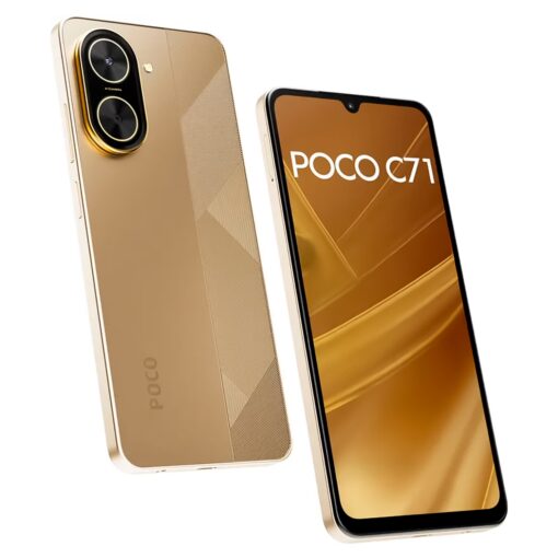 Alternative view of Smartphone Xiaomi Poco C71 Ds 3gb Ram 64gb 6.88" Gold Global Usa