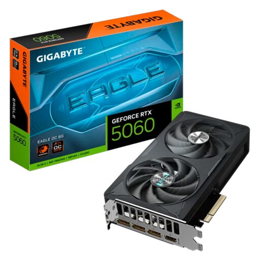 Placa De Video Gigabyte Eagle OC NVIDIA GeForce RTX 5060 8GB GDDR7 - GV-N5060EAGLE OC-8GD