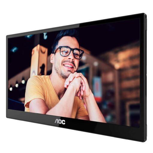 Alternative view of Monitor Portátil Aoc 16t3e 15.6" Full Hd 60hz Usb-c - Negro