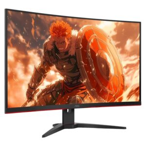 Monitor Gamer Aoc C32g2ze 31.5" Full Hd Curvo 240hz Hdmi Dp - Negro - Imagen 3