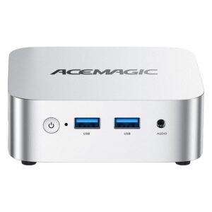 Mini Pc Acemagic C0b Intel N150 256gb Ssd 8gb Ram - Plata