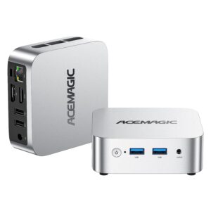 Mini Pc Acemagic C0b Intel N150 256gb Ssd 8gb Ram - Plata - Imagen 3
