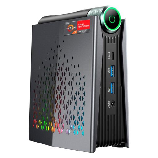 Mini Pc Acemagic S3a Gaming Amd Ryzen 7-8745hs 1tb Ssd 16gb Ram - Negro