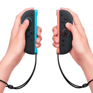 Control Joy-Con Para Nintendo Switch 2 L Y R - Azul Claro Y Rojo Claro - Imagen 4