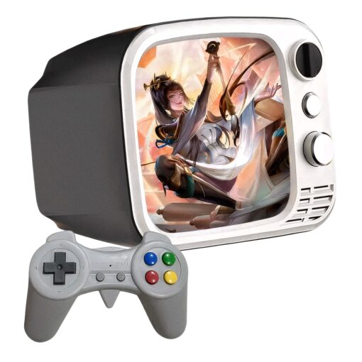 Consola Mini Tv Game H7 700 Juegos 3.5" Avtv/control Inalámbrico Gray