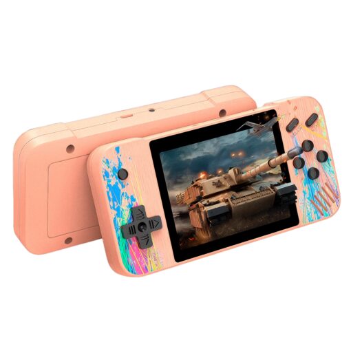 Alternative view of Consola Portátil Game Box Power G3 G800 800 Juegos + Control - Rosa