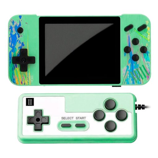 Consola Game Box Power G3 800 Juegos Av/tv Pantalla 3.5" + Contrl Green