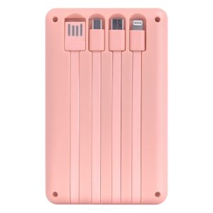 Consola Portátil Game Box Power Bank Q18 500 Juegos - Rosa - Imagen 2