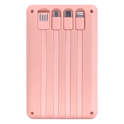 Alternative view of Consola Portátil Game Box Power Bank Q18 500 Juegos - Rosa