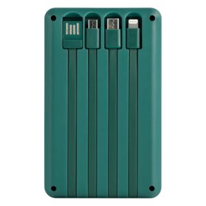Consola Gamebox Power Bank Q18 6000MAh 500 Juegos - Verde - Imagen 2