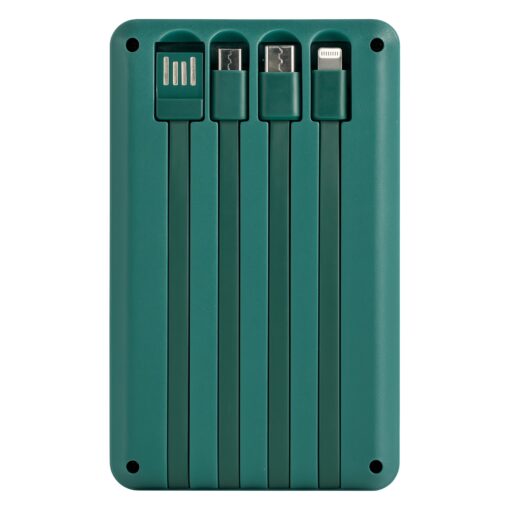 Alternative view of Consola Gamebox Power Bank Q18 6000MAh 500 Juegos - Verde