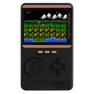 Consola Gamebox Power Bank Q18 6000MAh 500 Juegos - Negro