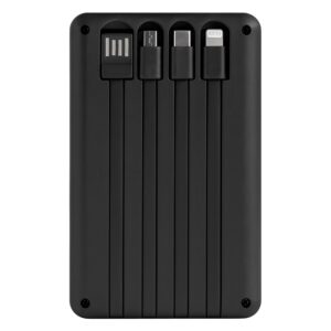 Consola Gamebox Power Bank Q18 6000MAh 500 Juegos - Negro - Imagen 2
