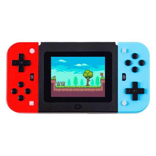 Consola Portátil Mini Switch H6 1000 Juegos 2 Controles Inalámbrico - Azul Y Rojo