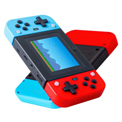 Alternative view of Consola Portátil Mini Switch H6 1000 Juegos 2 Controles Inalámbrico - Azul Y Rojo