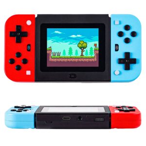 Consola Portátil Mini Switch H6 1000 Juegos 2 Controles Inalámbrico - Azul Y Rojo - Imagen 3