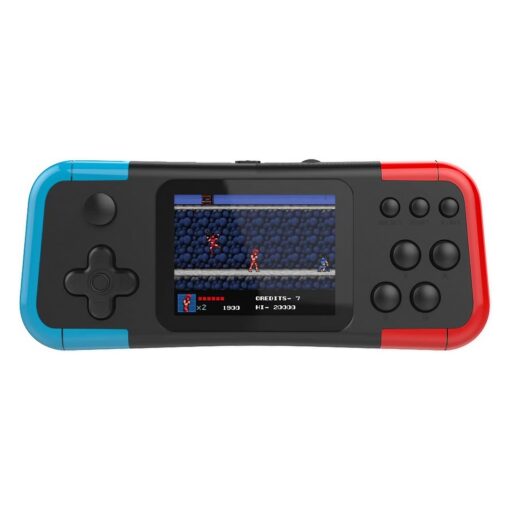 Consola Portátil Game Box A12 666 Juegos - Azul Y Rojo