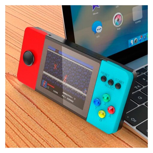 Alternative view of Consola Portátil Gamepad K9 500 Juegos - Rojo Azul