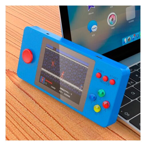 Alternative view of Consola Portátil Gamepad K9 500 Juegos - Azul