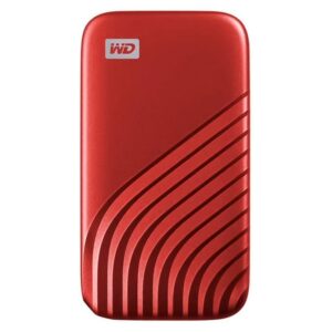Ssd Ext. 1tb Wd My Passport Usb-c Wdbagf0010brd Red
