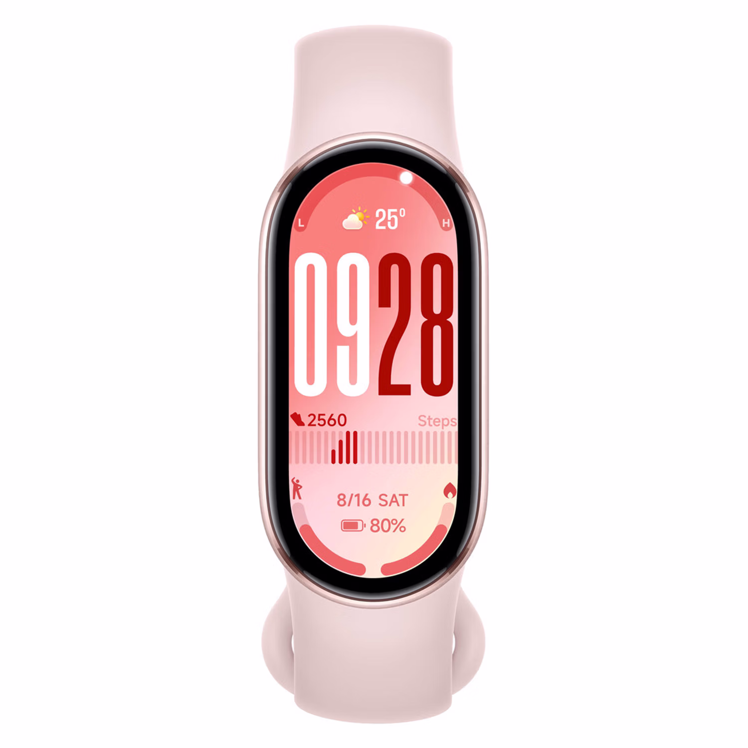 Alternative view of Smartwatch Xiaomi Smart Mi Band 10 Bhr9999gl M2459b1 Mystic Rose