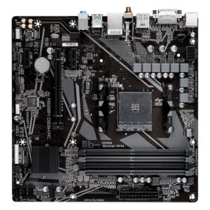 Placa Madre Gigabyte A520M DS3H AC DDR4 Socket AMD AM4 Chipset A520 Micro ATX - Imagen 2
