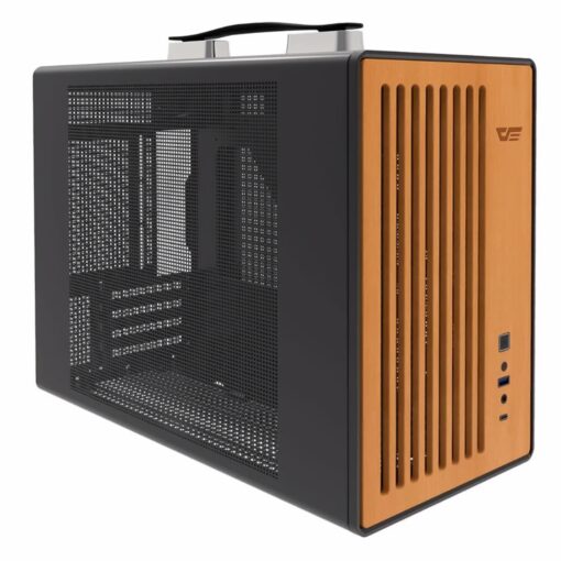 Gabinete Gamer darkFlash WD200 - Negro