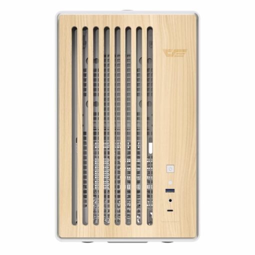 Alternative view of Gabinete Gamer darkFlash WD200 - Blanco