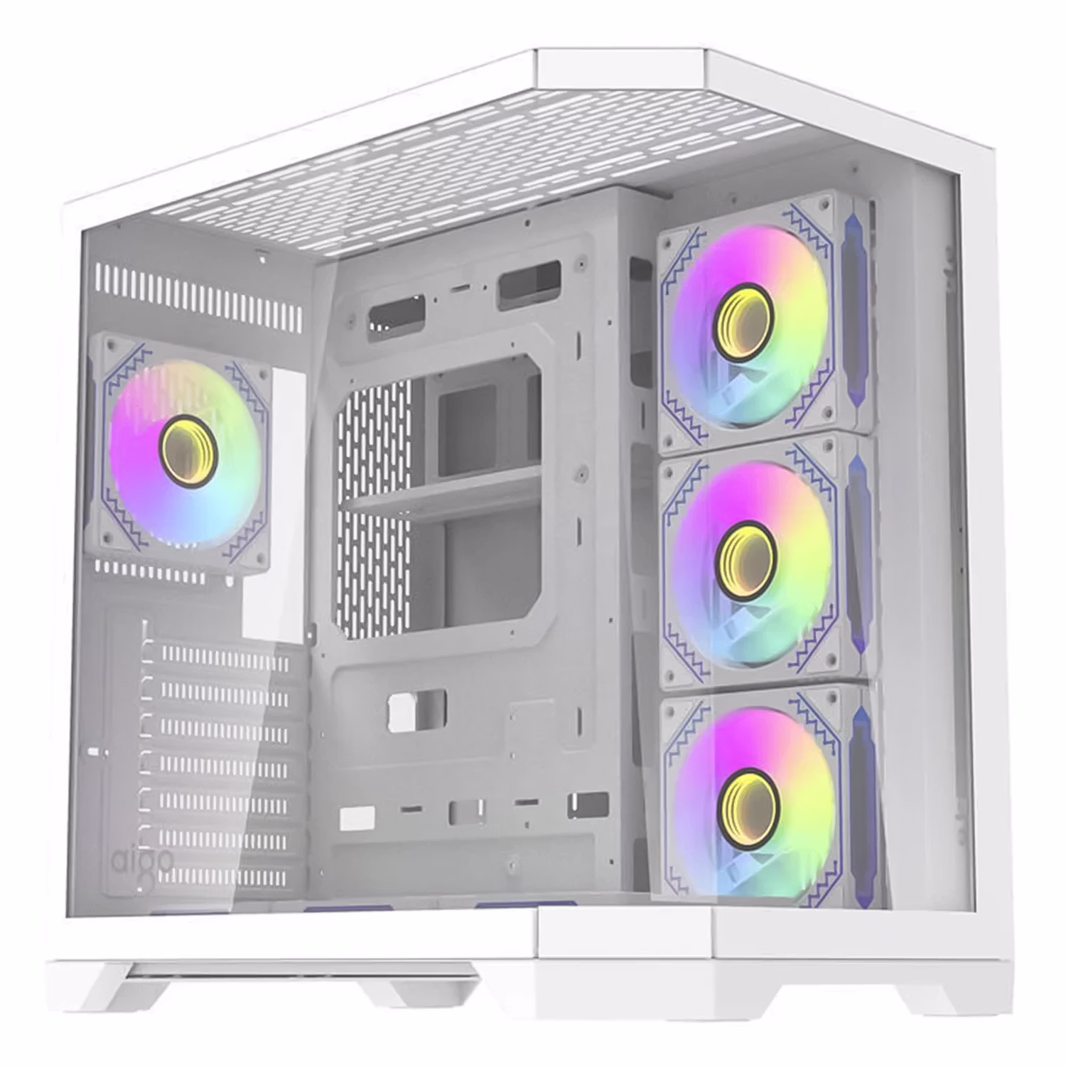 Gabinete Aigo Ft418 Pro White (7fans)