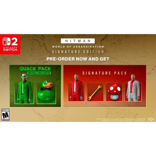 Alternative view of Juego Nintendo Switch 2 Hitman World Of Assassination - Signature Edition