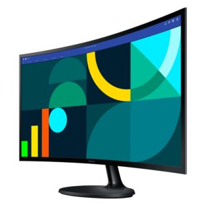 Monitor Samsung LS24D366GAN 24" Full HD Curvo 100Hz HDMI - Negro - Imagen 2
