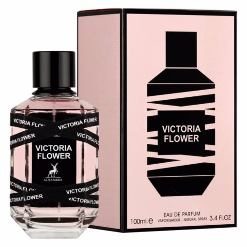 Perfume Maison Alhambra Victoria Flower Rosa Eau De Parfum Femenino 100ml