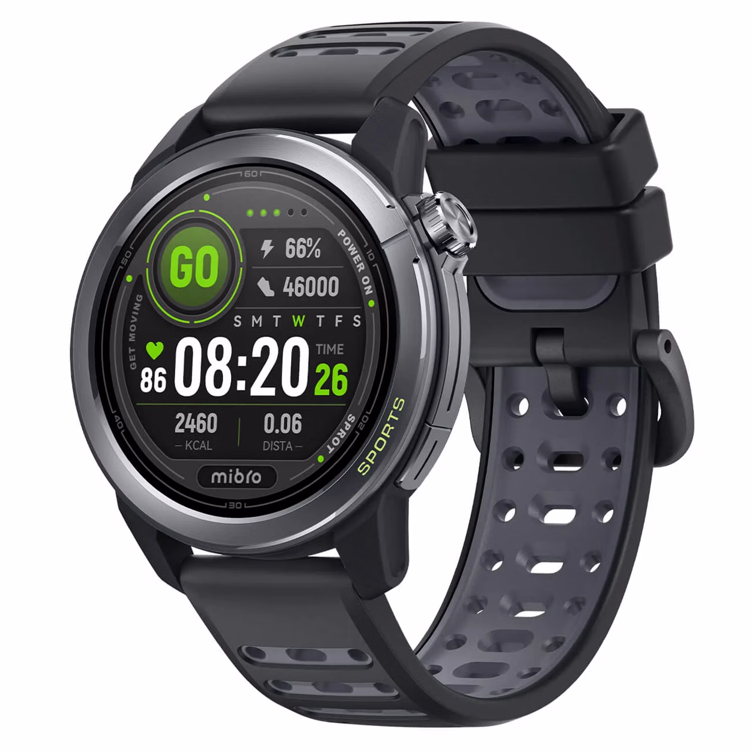 Smartwatch Mibro Gs Active 2 Xpaw024 - Gris Escuro