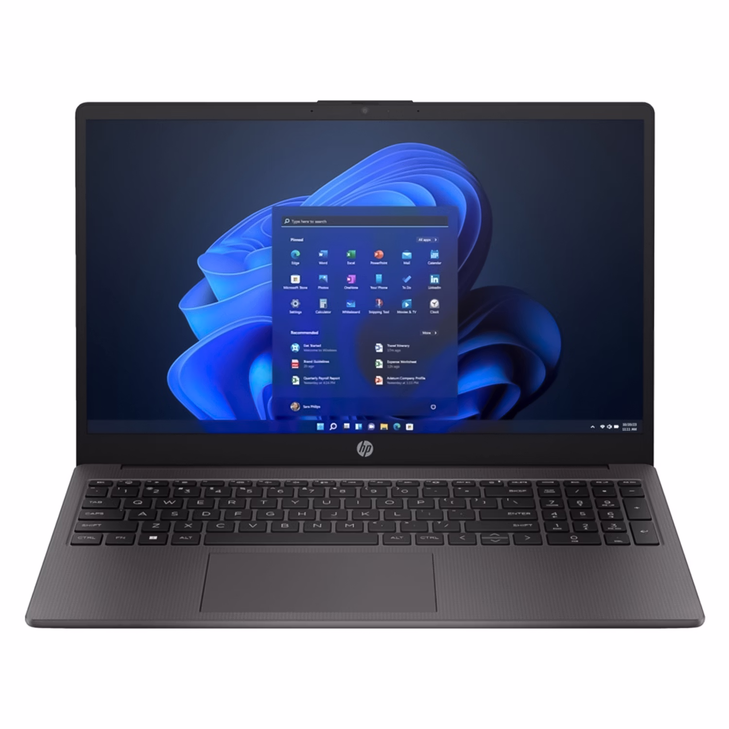 Notebook Hp 250 G10 201 I5-1334u 8gb/512gbssd/15.6 Fhd/w11/esp - Black
