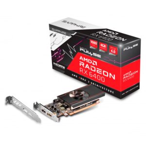 Placa De Video Sapphire Pulse AMD Radeon RX-6400 4GB GDDR6 - 11315-01-20G