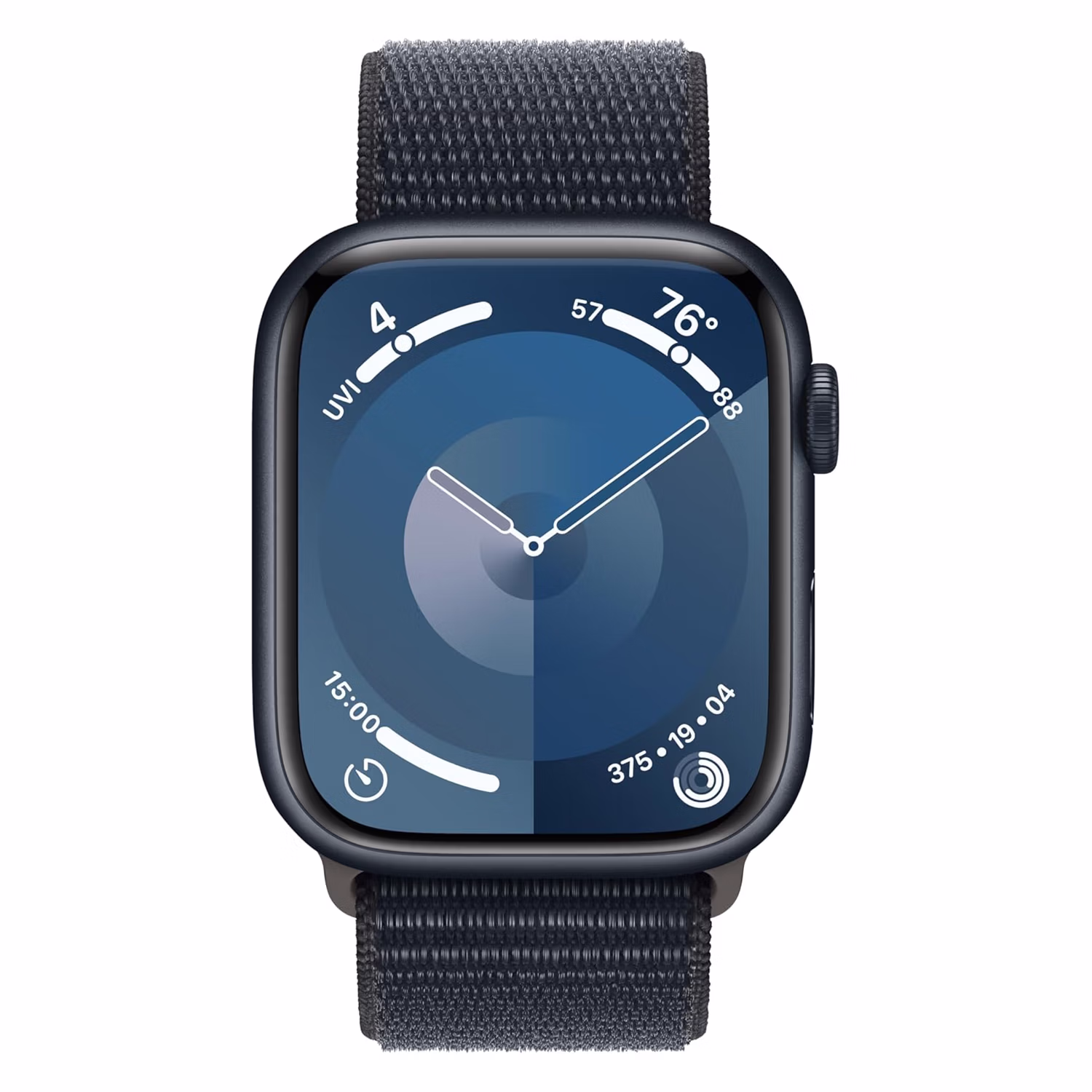 Alternative view of Apple Watch Series 9 Mr9c3lw/a Caja Alumínio 45mm Medianoche - Deportivo Medianoche S/l
