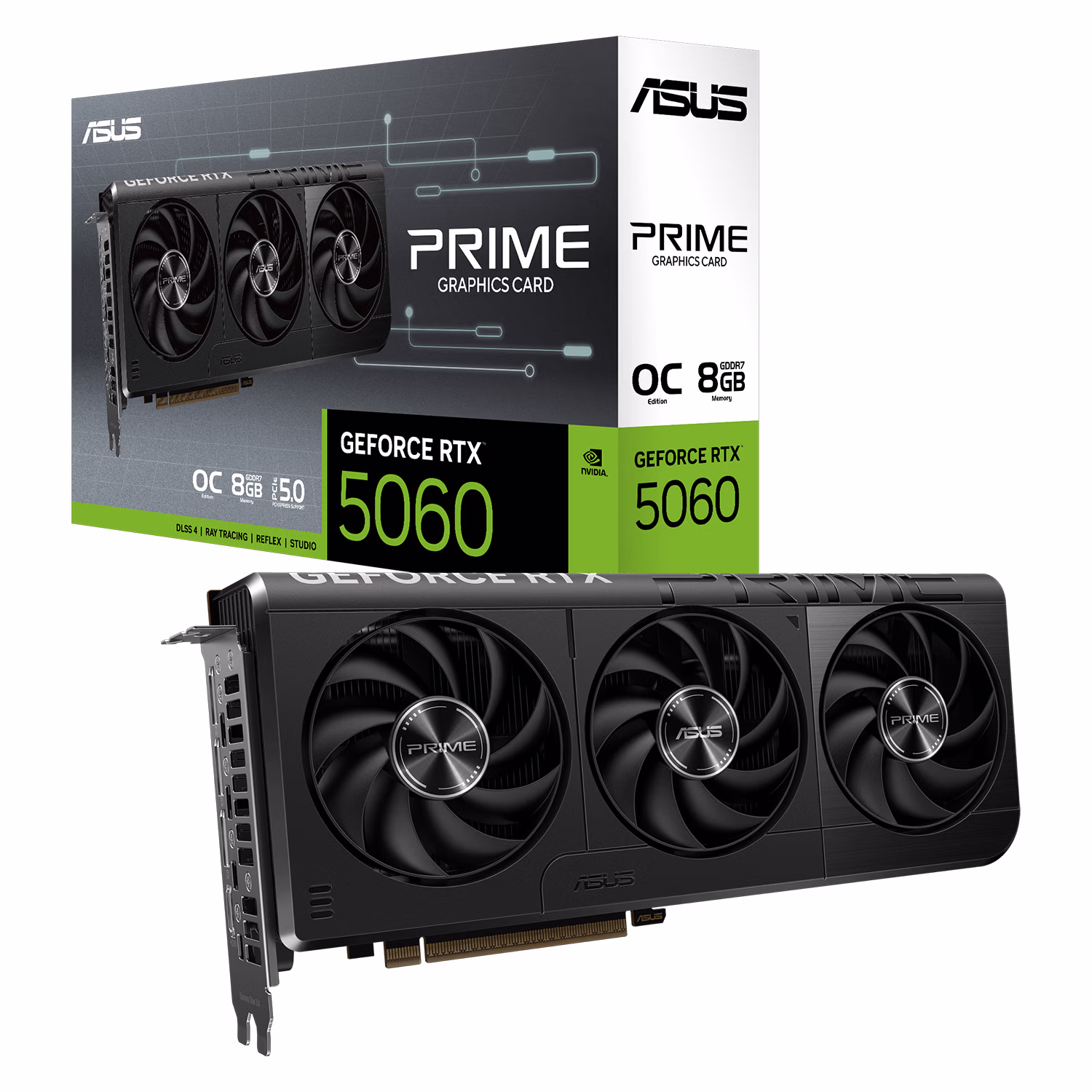 Vga Rtx-5060 8gb Gddr7 128bit Asus Prime-rtx5060-o8g
