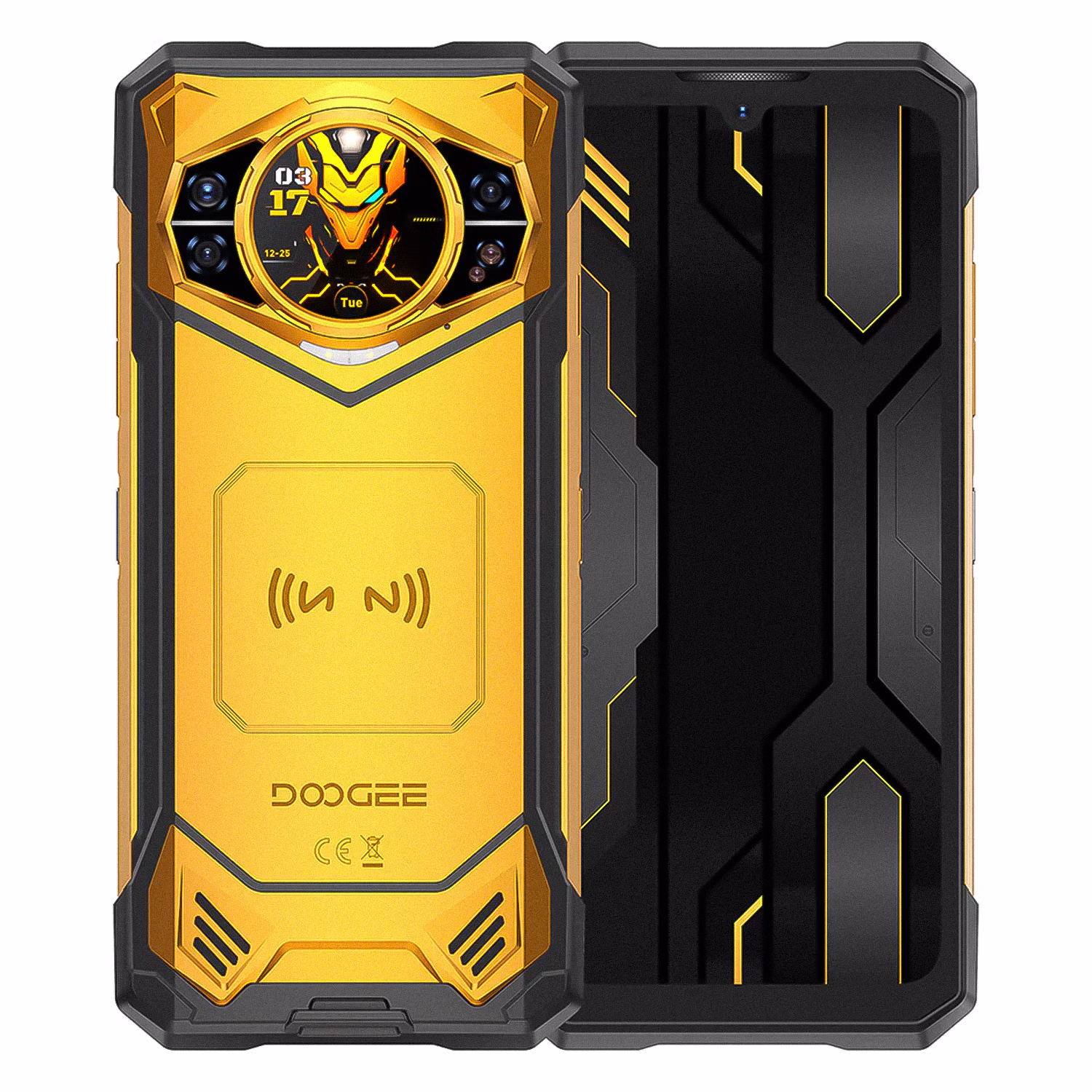 Smartphone Doogee S200x Ds 12gb Ram 512gb 6.72" Golden Guar. Car/br