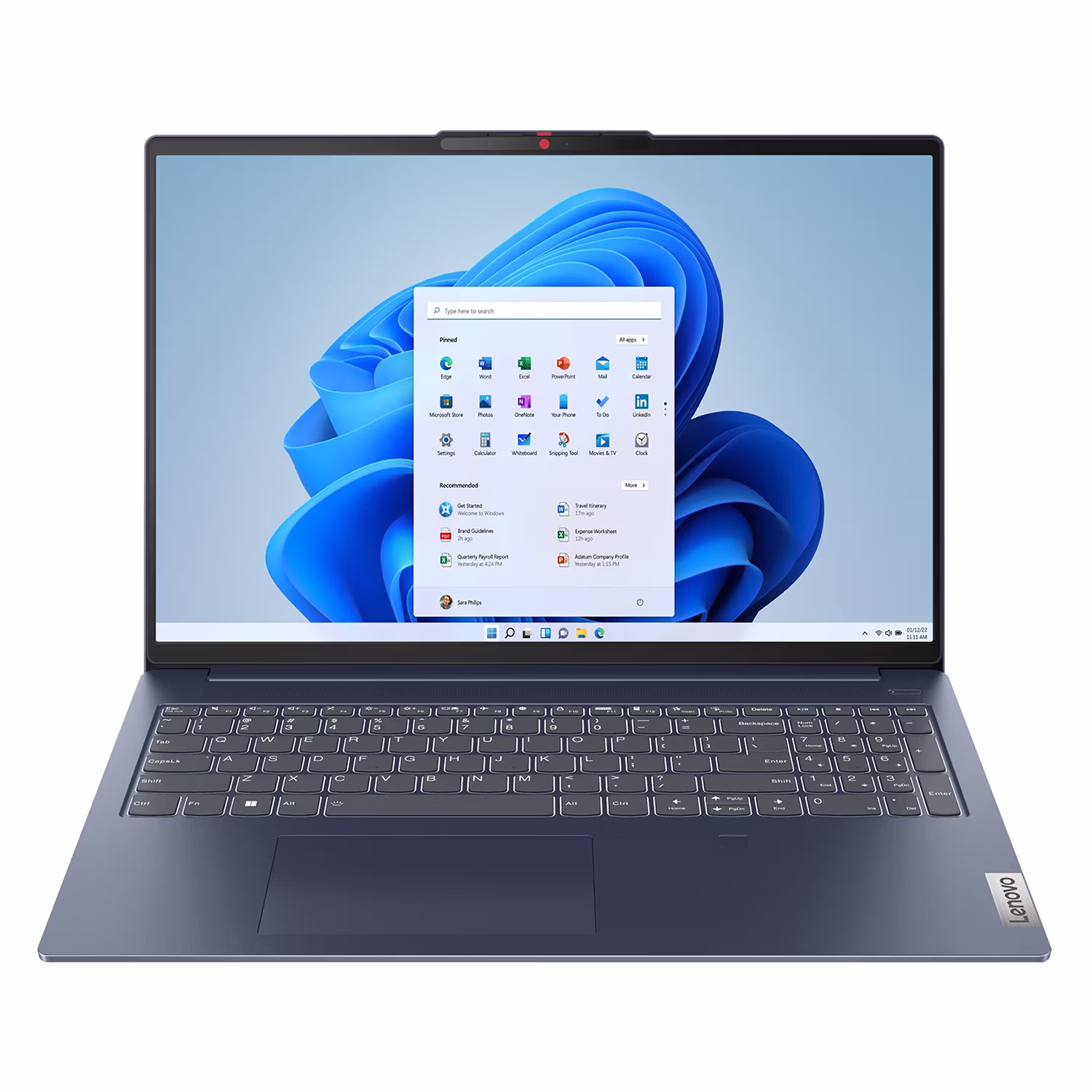 Notebook Lenovo 83dr000gus R7-8845hs 16gb/1tbssd/14"fhd/touch/w11- Azul