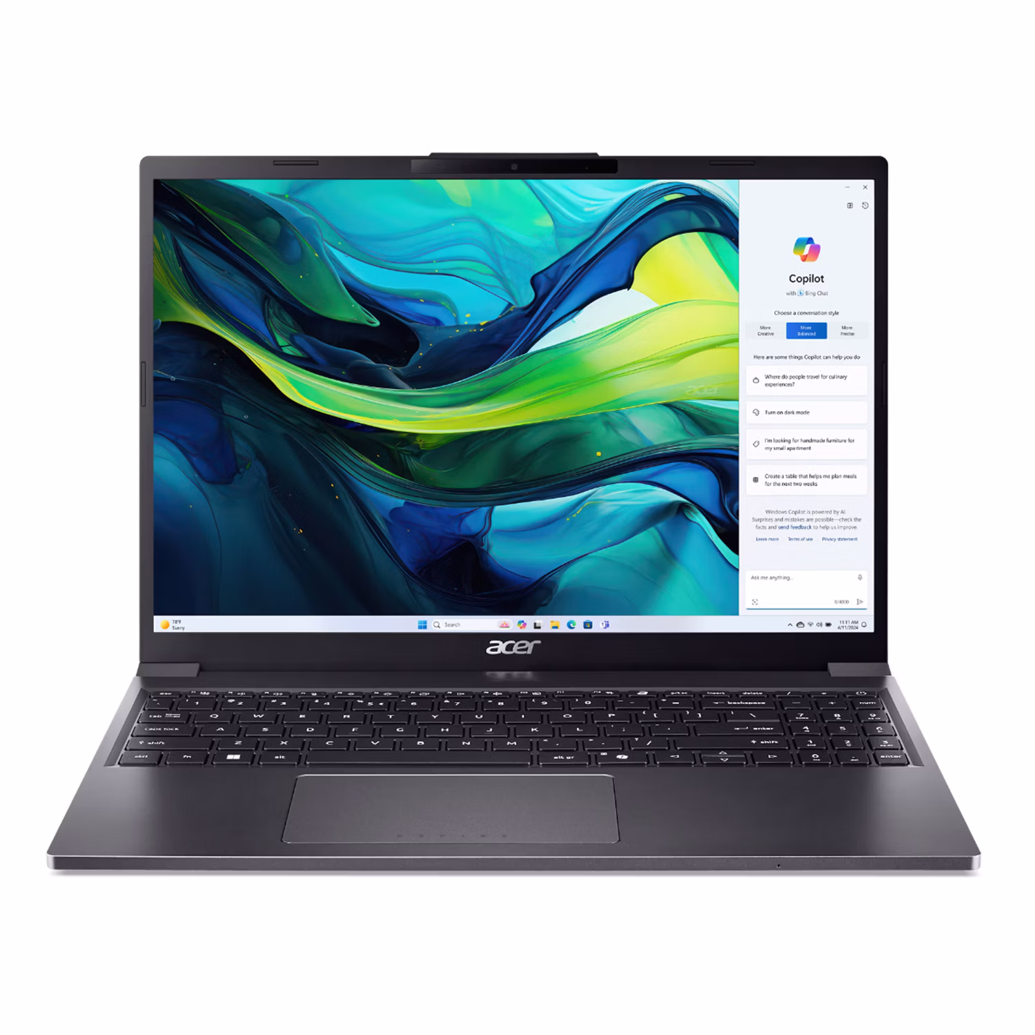 Notebook Acer Ag15-51p-79lc I7-1255u 16gb/512gbssd/15.3"wuxga/w11 - Gray