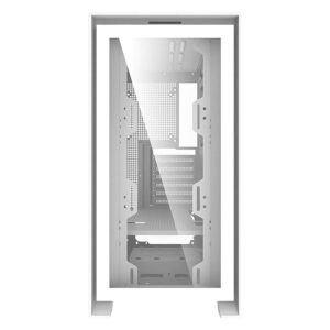 Gabinete Gamer Aigo DarkFlash DRX90 Glass Mid Tower - Blanco (4 Fans ARGB) - Imagen 2
