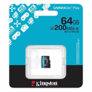 Memoria Micro Sd C10 64gb Kingston Canvas Go Plus Sdcg4/64g - Imagen 3