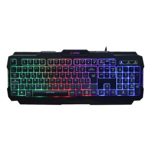 Kit Teclado Y Mouse Gamer Msi Forge Gk100 S11-04ls206-hh9 Usb Rgb Español - Negro - Imagen 2