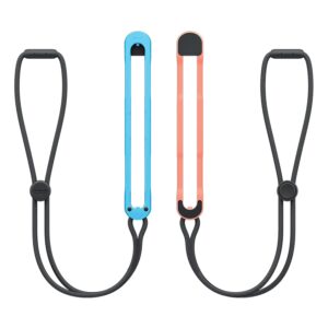 Kit 2 Straps Para Joy-Con Nintendo Swith 2 - Azul Y Rojo