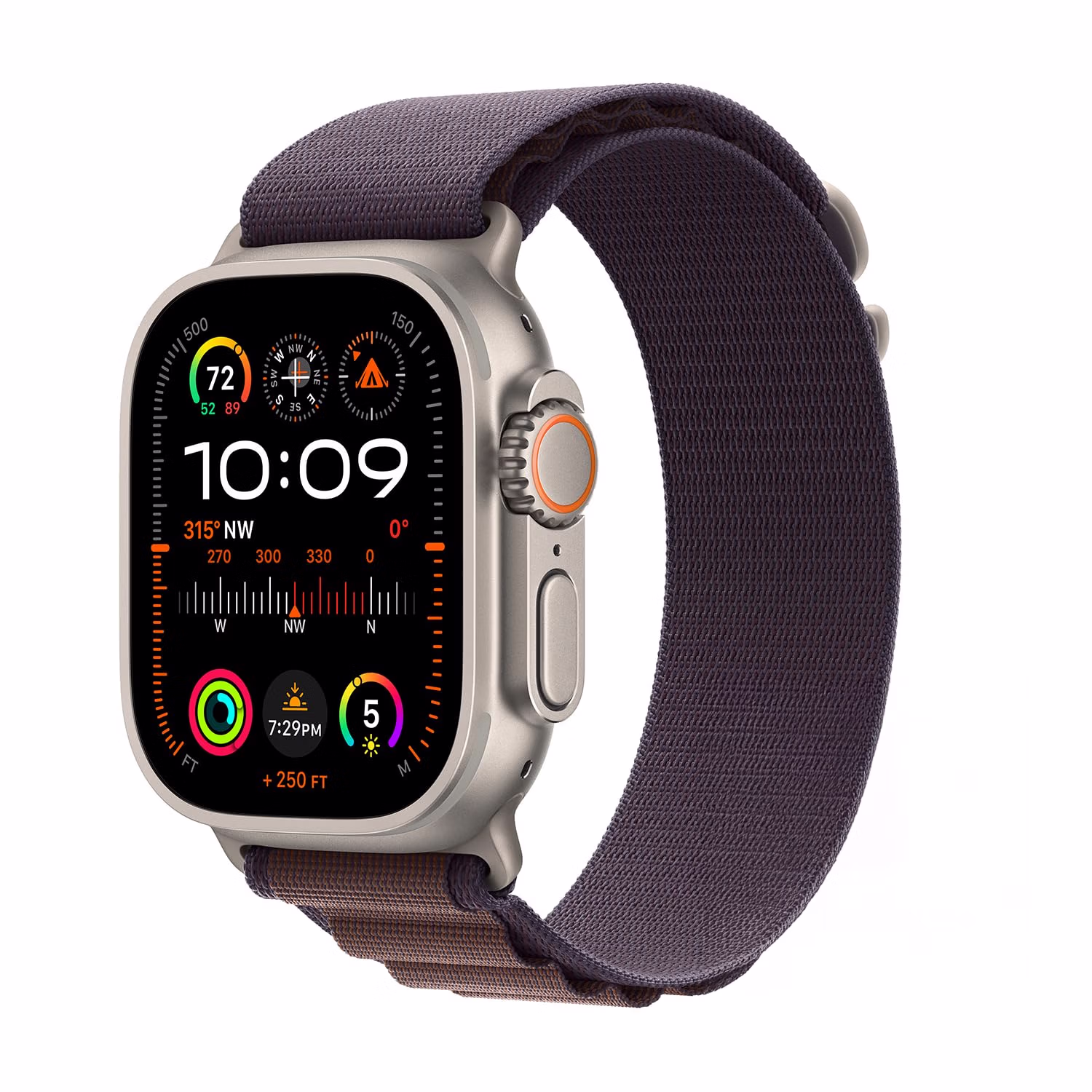 Apple Watch Ultra 2 Cel+gps/oxi 49mm Mret3lw/a - Indigo Alpine Loop M*
