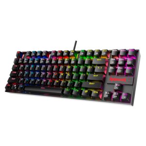 Teclado Redragon K552-kr Kumara Black Rainbow Led - Usa - Red - Imagen 4