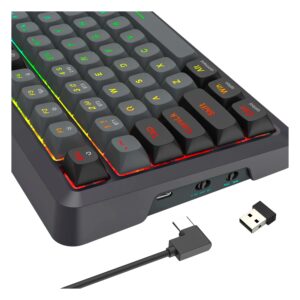 Teclado Redragon K688gb Rgb Pro Bragi Pro - Usa - Imagen 4